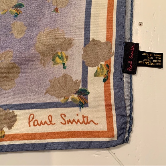 Paul Smith silk scarf - Picture 3 of 4